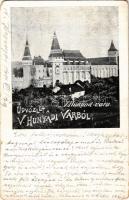 1900 Vajdahunyad, Hunedoara; Vajda-Hunyad vára / castle (EM)