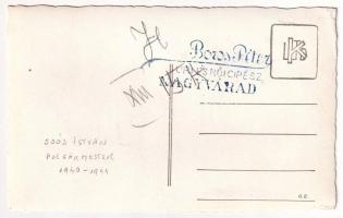 1940 Nagyvárad, Oradea; bevonulás, Soós István polgármestere beszédet mond magyar címeres pódiumon. ...