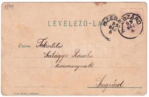 1899 (Vorläufer) Tusnádfürdő, Baile Tusnad; Szent Anna-tó (Csík vármegye). Erdélyi Kárpát Egyesület ...