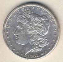 USA 1881S 1$ Ag "Morgan" T:3/3+ ph.