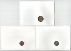 5db-os érmés boríték tétel, mind különféle és német nyelvű tájékoztatóval, benne: Salamon-szigetek, ...