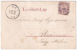 1900 Ótohán, Tohanu Vechi, Alttauchen (Zernyest, Zernest, Zarnesti); templom, utca. Aureliei Goga le...