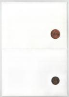 5db-os érmés boríték tétel, mind különféle és német nyelvű tájékoztatóval, benne: Zambia, Mianmar, L...