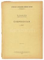 Dr. Nemesdy Ervin: Útépítéstan. I félév. Építőipari és Közlekedési Műszaki Egyetem Mérnöki Kar. (Kézirat). Bp., 1966, Tankönyvkiadó. Szövegközi és egészoldalas ábrákkal, térképekkel illusztrált. Kiadói papírkötés, kissé sérült gerinccel. Megjelent 425 példányban.