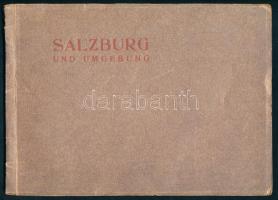 cca 1920 Salzburg und Umgebung. Salzburgot ábrázoló 20 fekete-fehér képet tartalmazó kiadvány. Salzb...