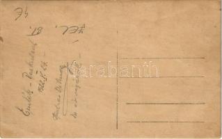 1922 Pozsony, Pressburg, Bratislava; Vaskutacska, csoportkép / Eisenbrünnel Teich (Eisenbründl) / Ze...