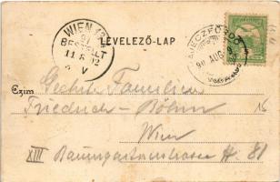1902 Rajecfürdő, Rajecké Teplice; Vorposten / Előőrs. Jassniger P. W. és fia (EK)