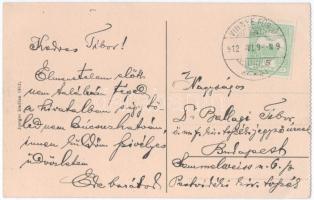 1912 Vihnye, Vihnyefürdő, Kúpele Vyhne; Rákóczi ház. Joerges kiadása / spa, bath, villa (EK)