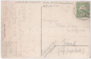 1910 Vihnye, Vihnyefürdő, Kúpele Vyhne; Rákóczi ház. Joerges kiadása / spa, bath, villa (EK)