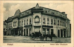 Ploiesti, Ploesti, Ploesci; Palatul Bailor Municipale, Farmacia / palace, pharmacy (fl)