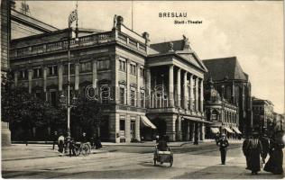 Wroclaw, Breslau; Stadt-Theater / theatre (b)