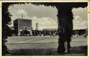 Wroclaw, Breslau; Hermann Göring Sportfeld / sports field (EK)