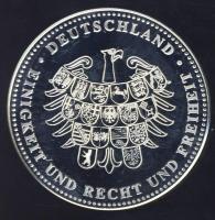 Németország DN "Az első szociáldemokrata szövetségi elnök" Ag 15,3g emlékérem ismertető ta...