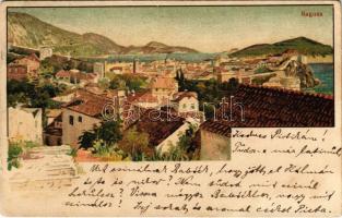 1899 (Vorläufer) Dubrovnik, Ragusa; litho (EK)