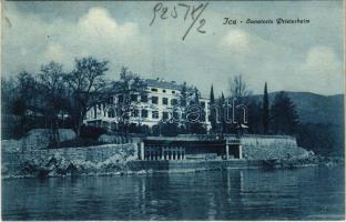 1925 Ika, Ica (Abbazia, Opatija); Sanatorio Pristerheim / szanatórium / sanatorium (fl)