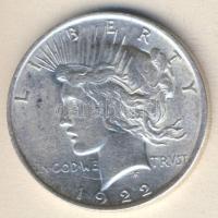 USA 1922. 1$ Ag "Peace" T:2 kis ph.