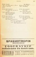 Dr. Issekutz Béla: Gyógyszerrendelés. Bp., 1931, Eggenberger - Rényi Károly (Szeged, Városi Ny.), IV...