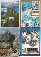 25 db MODERN Magas Tátra képeslap / 25 modern Vysoké Tatry postcards (High Tatras)