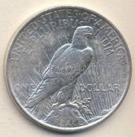 USA 1922. 1$ Ag "Peace" T:2/3+ k
