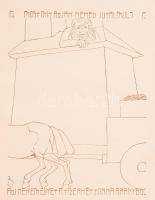 Rainer Maria Rilke: Mesék a jó istenről. Fordította: Bartos Zoltán. Bor Pál hat rajzával illusztrált...