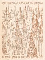 Rainer Maria Rilke: Mesék a jó istenről. Fordította: Bartos Zoltán. Bor Pál hat rajzával illusztrált...