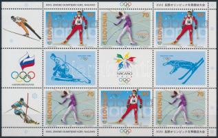 1998 Téli olimpiai játékok, Nagano kisív Mi 217-218
