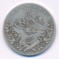 Egyiptom 1293. (1885) 5Q Ag "II. Abdul-Hamid" T:VF Egypt 1293. (1885) 5 Qirsh Ag "Abdul Hamid II" C:VF Krause KM#294