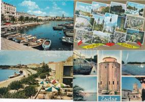 23 db MODERN jugoszláv város képeslap / 23 modern Yugoslavian town-view postcards