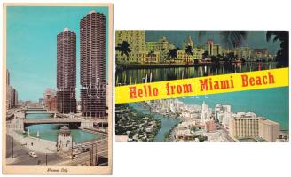 22 db MODERN amerikai és kanadai képeslap / 22 modern American (USA) and Canadian postcards