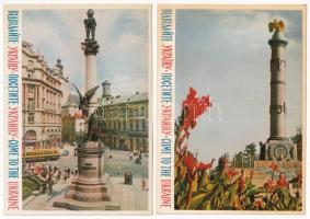 UKRAJNA - 11 db modern képeslap tokban / UKRAINE - 11 modern postcards in case