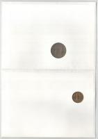 5db-os érmés boríték tétel, mind különféle és német nyelvű tájékoztatóval, benne: Argentína, Laosz, ...