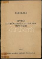 Utasítás az erdőgazdasági feltáró utak tervezésére. (Tervezet). Összeáll.: Pankotai Gábor et al. Bp., 1955, Országos Erdészeti Főigazgatóság, 116 p. Kihajtható mellékletekkel. Kiadói papírkötés, sérült, szakadt borítóval. Megjelent 200 példányban.