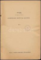 Utasítás az erdőgazdasági feltáró utak tervezésére. (Tervezet). Összeáll.: Pankotai Gábor et al. Bp....
