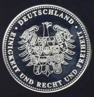 Németország DN "Az első német szövetségi kancellárnő" Ag 15,2g emlékérem ismertető tanúsít...