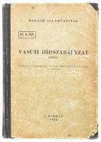 Vasúti hídszabályzat (1951). Magyar Államvasutak. Bp., 1952, Közlekedésügyi Minisztérium I. Vasúti Főosztálya (Szikra-ny.), 328 p. Első kiadás. Kiadói félvászon-kötés, kissé sérült, kopott borítóval, helyenként ceruzás ill. tollas bejegyzésekkel.