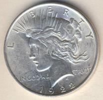 USA 1922. 1$ Ag "Peace" T:2 kis ph.
