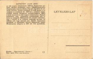 Batthyány Lajos gróf, Magyarország első alkotmányos miniszterelnöke, vértanú. Komlós "Negyvenny...