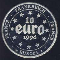 Franciaország 1996. 10€ Ag "Franciaország" T:PP