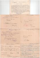 11 db MODERN sakk levelezési képeslap Pápai Jánosnak címezve 1949-1951 között / 11 modern correspond...