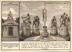 Irredenta propaganda Budapest Irredenta statues