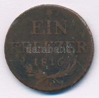 1816G 1kr Cu T:F ph., ü. Huszár: 2060., Unger III.: 1406.c