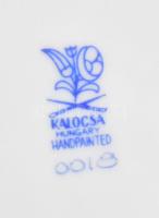 Kalocsai hamuzó, jelzéssel, hibátlan, d: 9 cm