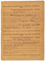 cca 1910-1940 Vegyes igazolványok, oltási bizonyítványok, egyéb helyi igazolások