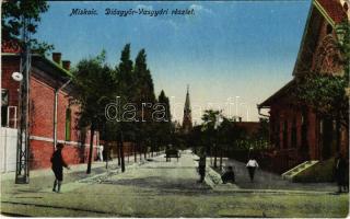 Miskolc, Diósgyőr-Vasgyári részlet, utca. Orosz Ferenc kiadása (EK)