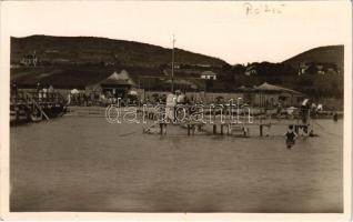 Balatonfüred-gyógyfürdő, strand, fodrász bódé