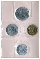 1982. 2f-10Ft (9klf) forgalmi sor, "Magyar Népköztársaság - forgalmi érméi" feliratú bordó...