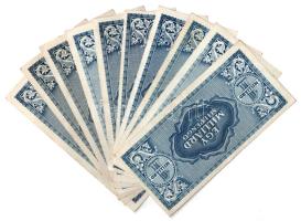 1946. 1.000.000.000MP (10x) T:F az egyiken anyaghiány
Adamo P34