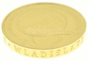 2020. 50.000Ft Au "I. Ulászló aranyforintja" piedfort érme, tanúsítvánnyal. Mindössze 500 ...