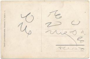 Tatabánya, bánya látképe. Vasúti levelezőlapárusítás (EK)