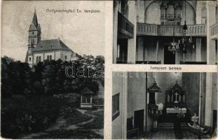 1923 Ostffyasszonyfa, Evangélikus templom és belseje (Rb)